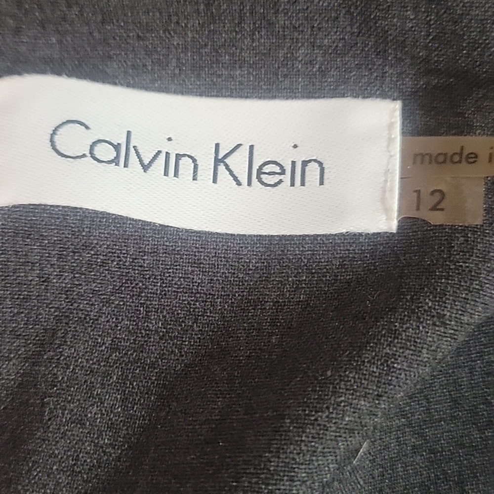 Calvin Klein Gray and Black Dress - Picture 3 of 3